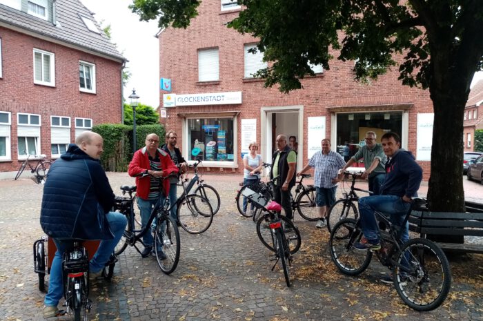 Fahrradtour durch die Wahlbezirke in Südlohn