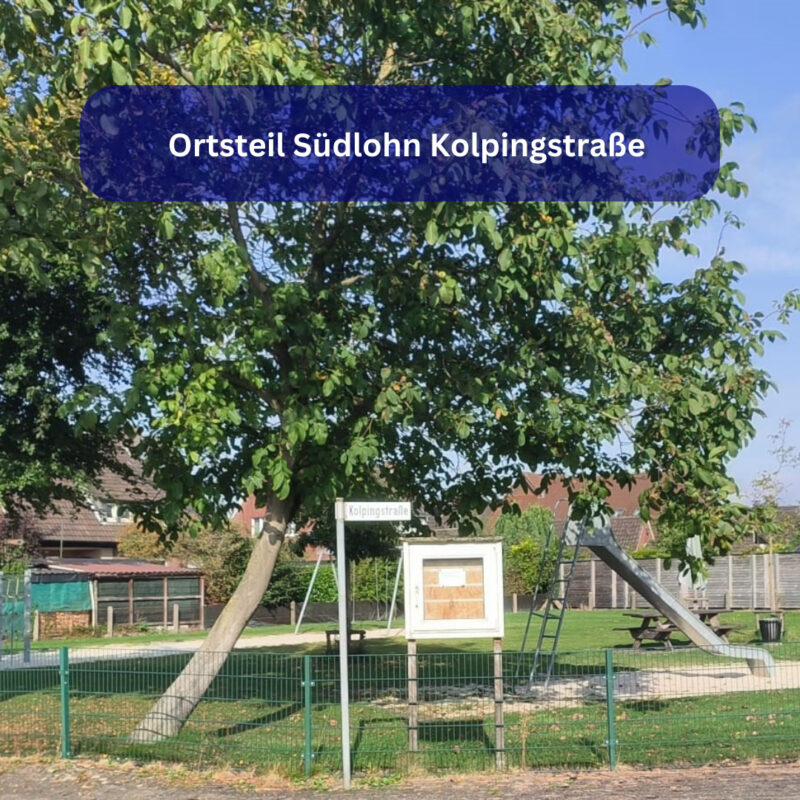 Spielplatz Kolpingstraße Ortsteil Südlohn