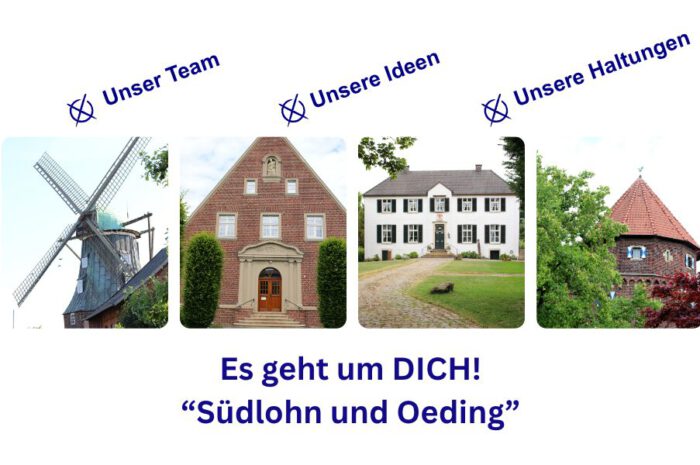 Gemeinsam gestalten wir unsere Zukunft! Es geht um DICH!
