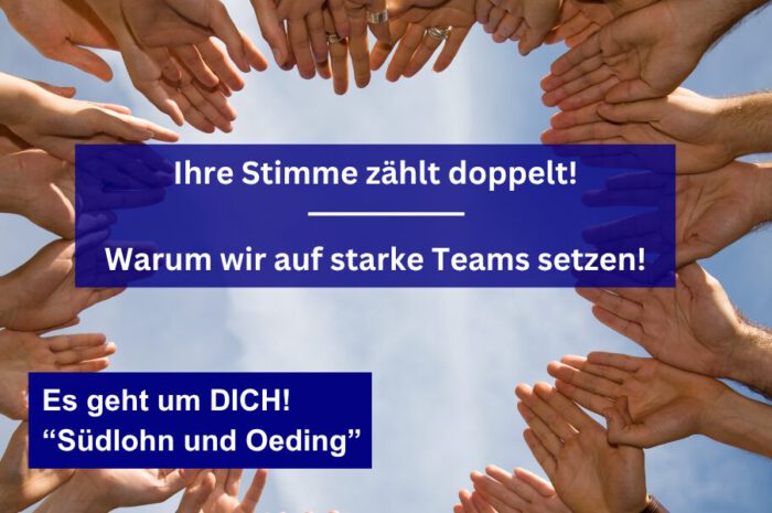 Ihre Stimme zählt doppelt! Warum die WSO auf starke Teams setzt!