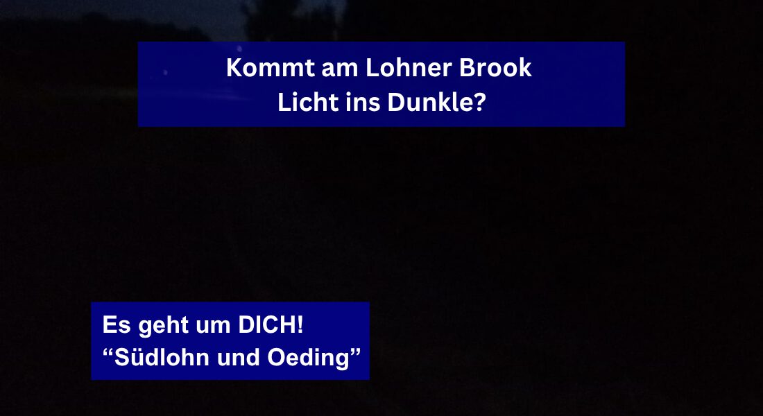 Weg zum Lohner Brook